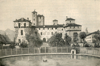 Castello di Gaglianico Xilografia